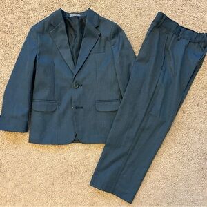 Dockers Boys Blue Two-Piece Suit Jacket & Pants size 6 REG